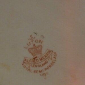 Royal semi porcelain candy dish
